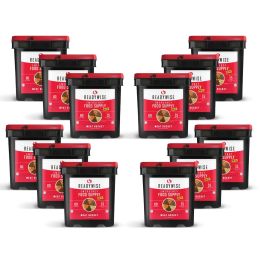720 Serving Meat Package Includes: 12 Freeze Dried Meat Buckets