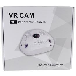 1280P HD Fish Eye 3.0 MP Camera with Wi-Fi and DVR