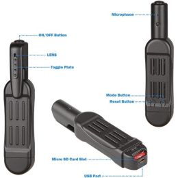 Pocket Clip Hidden Spy Camera with Built in DVR