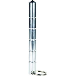 Aircraft Grade Aluminum Keychain Kubotan  Silver