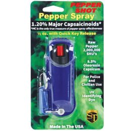 Pepper Shot 1.2% MC 1/2 oz Halo Holster Blue