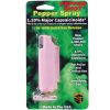 Pepper Shot 1.2% MC 1/2 oz pepper spray hard case belt clip and quick release keychain pink