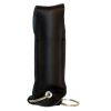 Pepper Shot 1.2% MC 1/2 oz pepper spray leatherette holster and quick release keychain black