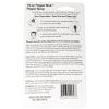 Pepper Shot 1.2% MC 1/2 oz pepper spray fashion leatherette holster and quick release keychain cheetah black/white