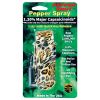 Pepper Shot 1.2% MC 1/2 oz fashion leatherette holster and Quick Release Key Chain leopard black/orange