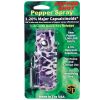 Pepper Shot 1.2% MC 1/2 oz pepper spray fashion leatherette holster and quick release keychain leopard black/purple