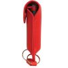 Pepper Shot 1.2% MC 1/2 oz pepper spray leatherette holster and quick release keychain red