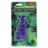 Pepper Shot 1.2% MC 1/2 oz rhinestone leatherette holster and quick release keychain blue