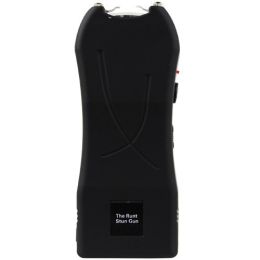 Rechargeable Runt 20,000,000 voltÂ stun gun withÂ flashlight and wrist strap disable pin Black