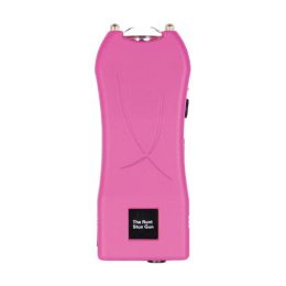 Rechargeable Runt 20,000,000 voltÂ stun gun withÂ flashlight and wrist strap disable pin Pink