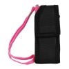 Rechargeable Runt 20,000,000 voltÂ stun gun withÂ flashlight and wrist strap disable pin Pink