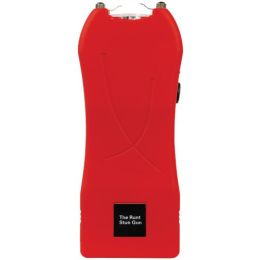 Rechargeable Runt 20,000,000 voltÂ stun gun withÂ flashlight and wrist strap disable pin Red