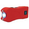 Rechargeable Runt 20,000,000 voltÂ stun gun withÂ flashlight and wrist strap disable pin Red