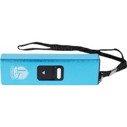 Slider 10 million volt stun gun flashlight 4.9 milliamps Blue