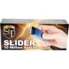 Slider 10 million volt stun gun flashlight 4.9 milliamps Blue