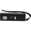 Slider 10 million volt stun gun flashlight 4.9 milliamps Black