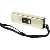 Slider 10 million volt stun gun flashlight 4.9 milliamps Gold