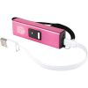 Slider 10 million volt stun gun flashlight 4.9 milliamps Pink