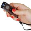 Slider 10 million volt stun gun flashlight 4.9 milliamps Silver
