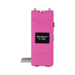 Stun Master Lil Guy 12,000,000 volts Stun Gun W/flashlight and Nylon Holster Pink