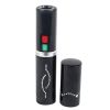 Stun Master 3,000,000 Volt Rechargeable Lipstick Stun Gun with Flashlight, black