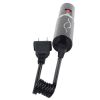 Stun Master 3,000,000 Volt Rechargeable Lipstick Stun Gun with Flashlight, black