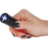 Stun Master 3,000,000 Volt Rechargeable Lipstick Stun Gun with Flashlight, red