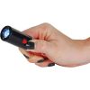 Stun Master 3,000,000 Volt Rechargeable Lipstick Stun Gun with Flashlight, red