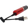 Stun Master 3,000,000 Volt Rechargeable Lipstick Stun Gun with Flashlight, red