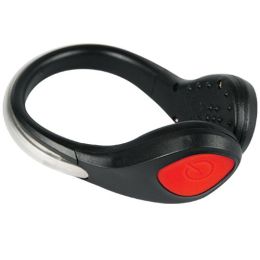 Safe Steps LED Clip On Shoe Lights for Runners Red
