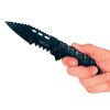 Folding Spring Assisted Black Knife.