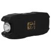 Hot ShotÂ stun gun withÂ flashlight and Battery Meter Black