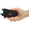 Hot ShotÂ stun gun withÂ flashlight and Battery Meter Black