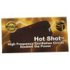 Hot ShotÂ stun gun withÂ flashlight and Battery Meter Black