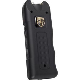20,000,000 volt MultiGuard Stun Gun Alarm and Flashlight with Built in Charger Black