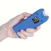 20,000,000 volt MultiGuard Stun Gun Alarm and Flashlight with Built in Charger Blue