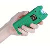 20,000,000 volt MultiGuard Stun Gun Alarm and Flashlight with Built in Charger Green
