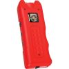 20,000,000 volt MutiGuard Stun Gun Alarm and Flashlight with Built in Charger Red