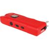 20,000,000 volt MutiGuard Stun Gun Alarm and Flashlight with Built in Charger Red