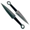 2 Piece Throwing Knife Stainless Steel  Wrapped Handle
