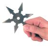 4" Stainless Steel 6 Point Single Piece Throwing Star