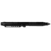Tactical Black Screw Cap, Glass Breaker Tip Pen with Flashlight