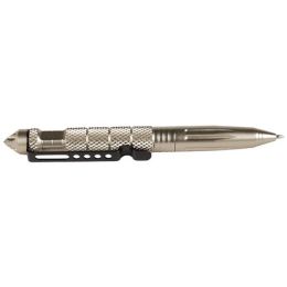 Tactical Silver Twist Pen with Extra Refill