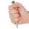 Tactical Silver Pull Cap, Glass Breaker Tip Pen with Refill