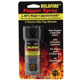 Wildfire 1.4% MC 2 oz pepper spray flip top