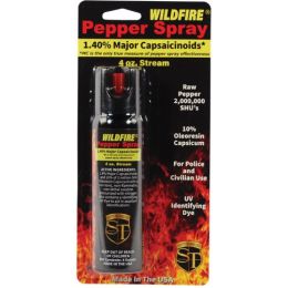 WildFire 1.4% MC 4oz pepper spray stream