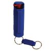 Wildfire 1.4% MC 1/2 oz pepper spray hard case with quick release keychain blue