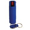 Wildfire 1.4% MC 1/2 oz pepper spray hard case with quick release keychain blue