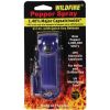 Wildfire 1.4% MC 1/2 oz pepper spray leatherette holster and quick release keychain blue