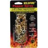 Wildfire 1.4% MC 1/2 oz pepper spray fashion leatherette holster and quick release keychain leopard black/orange